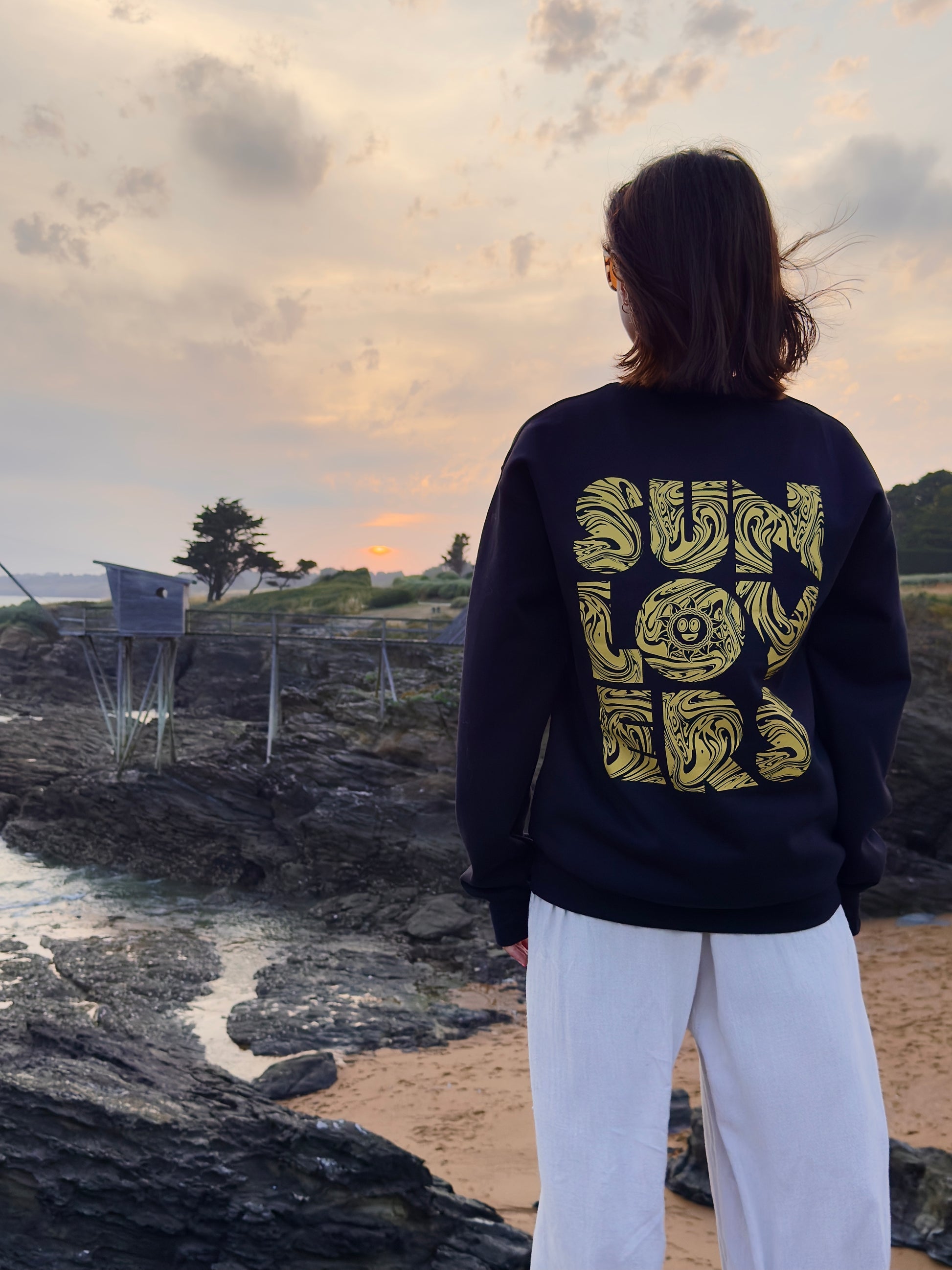 Pull crewneck solstice