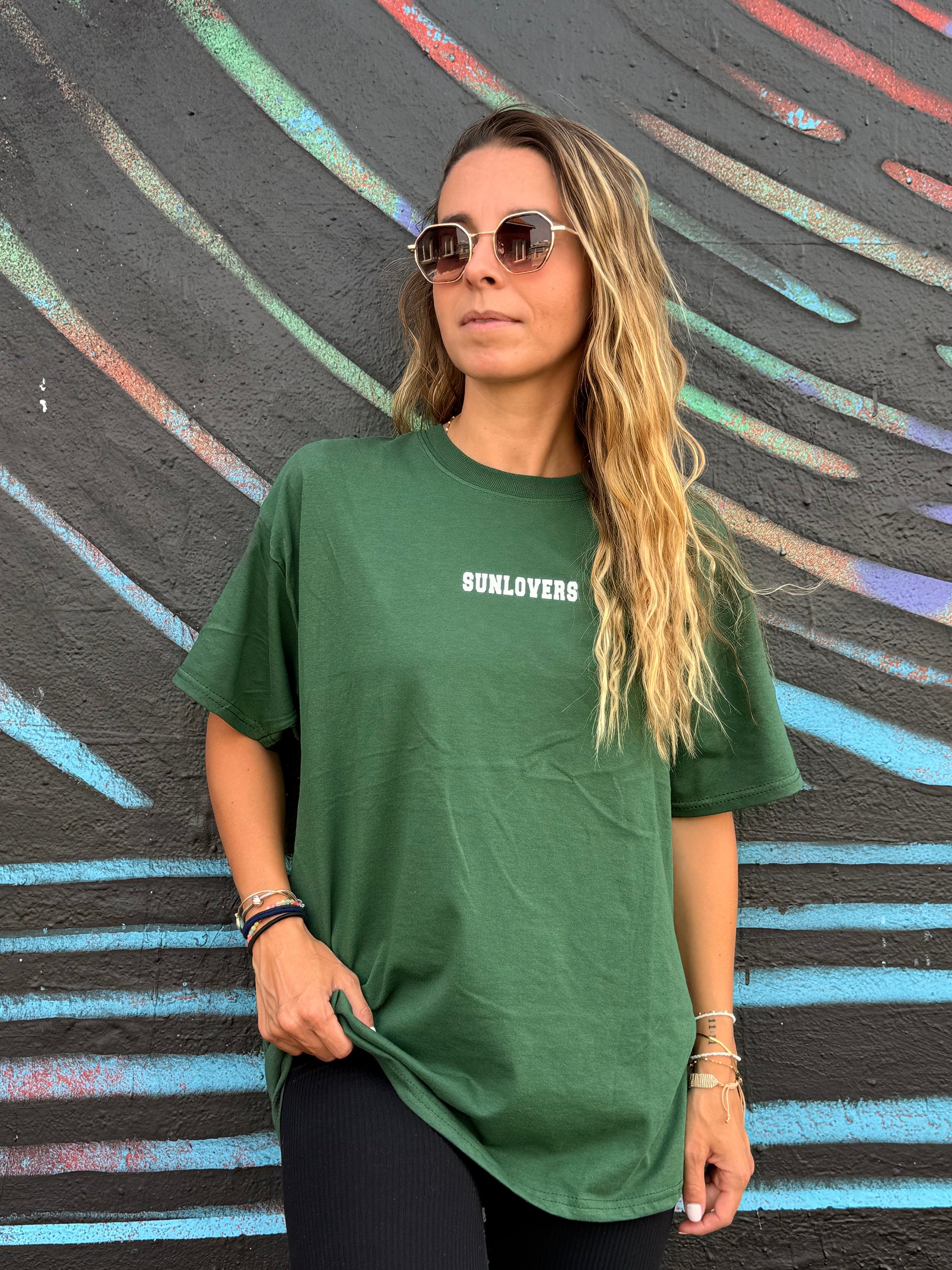 T-shirt Sunlovers Back2school Vert