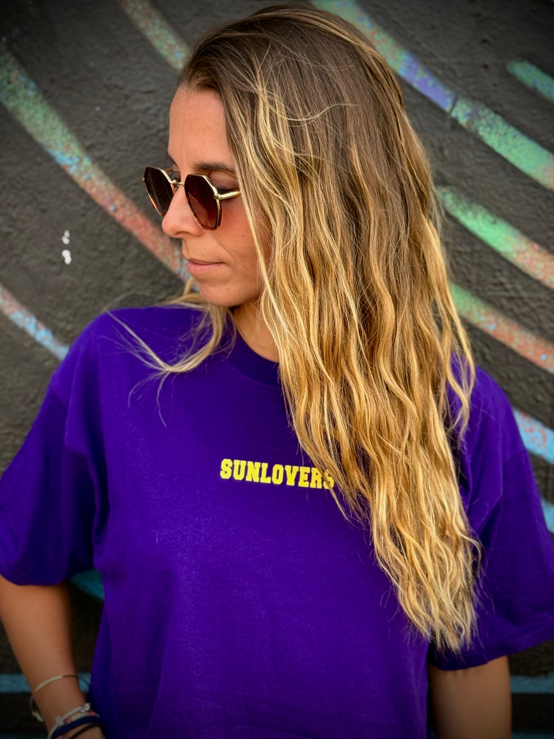 T-shirt Sunlovers Back2school Violet