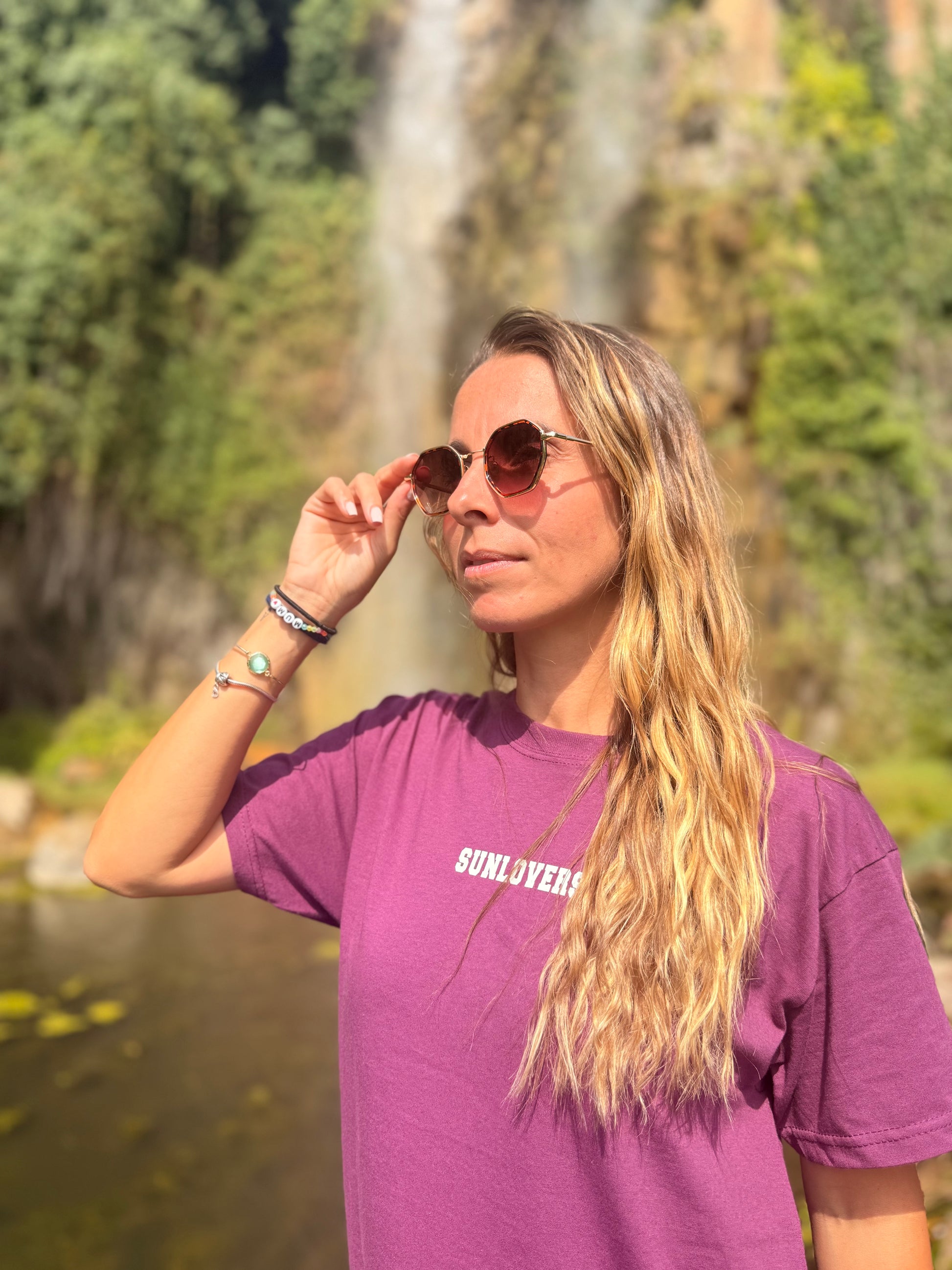T-shirt Sunlovers Back2school Aubergine