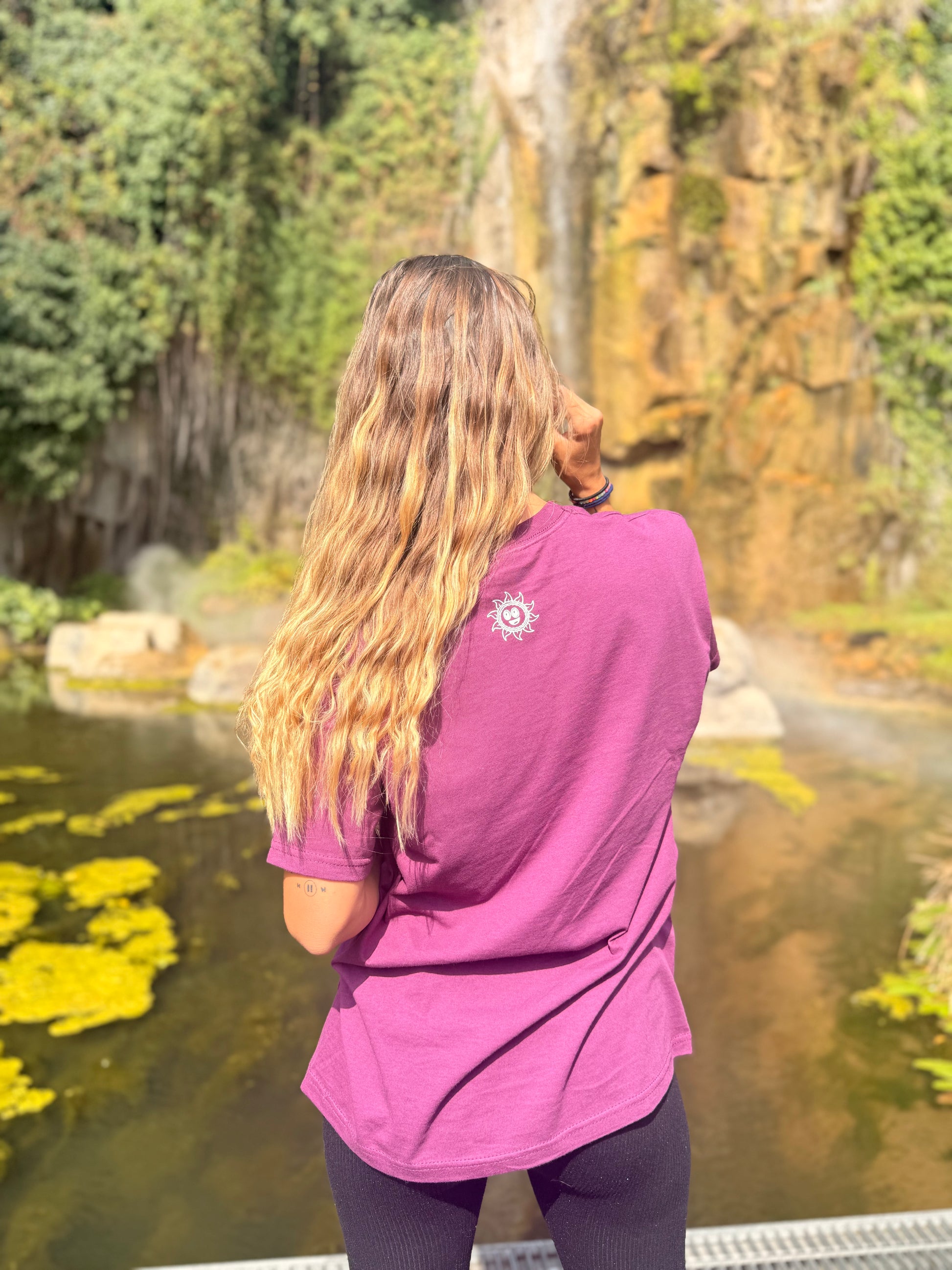T-shirt Sunlovers Back2school Aubergine