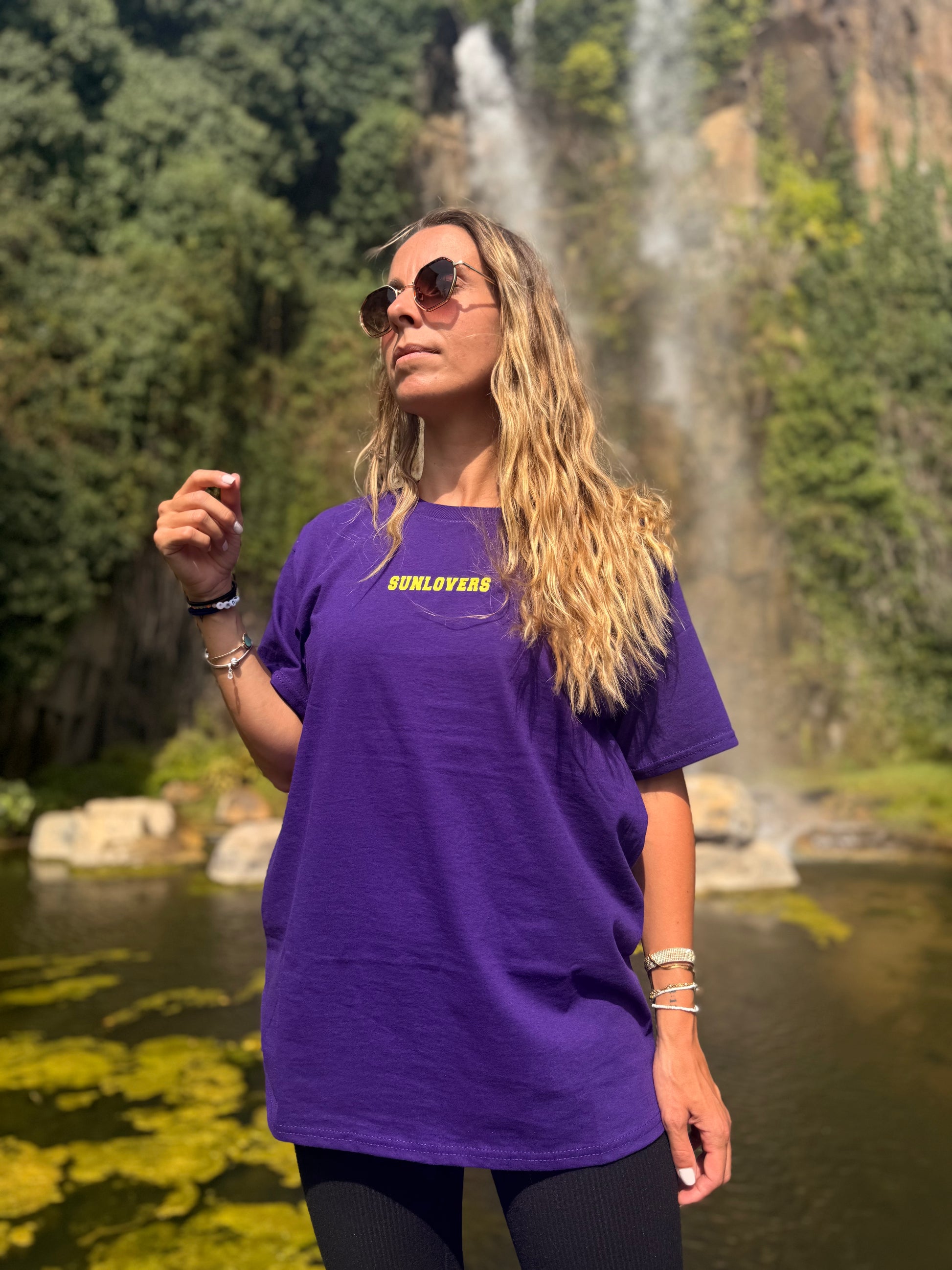 T-shirt Sunlovers Back2school Violet