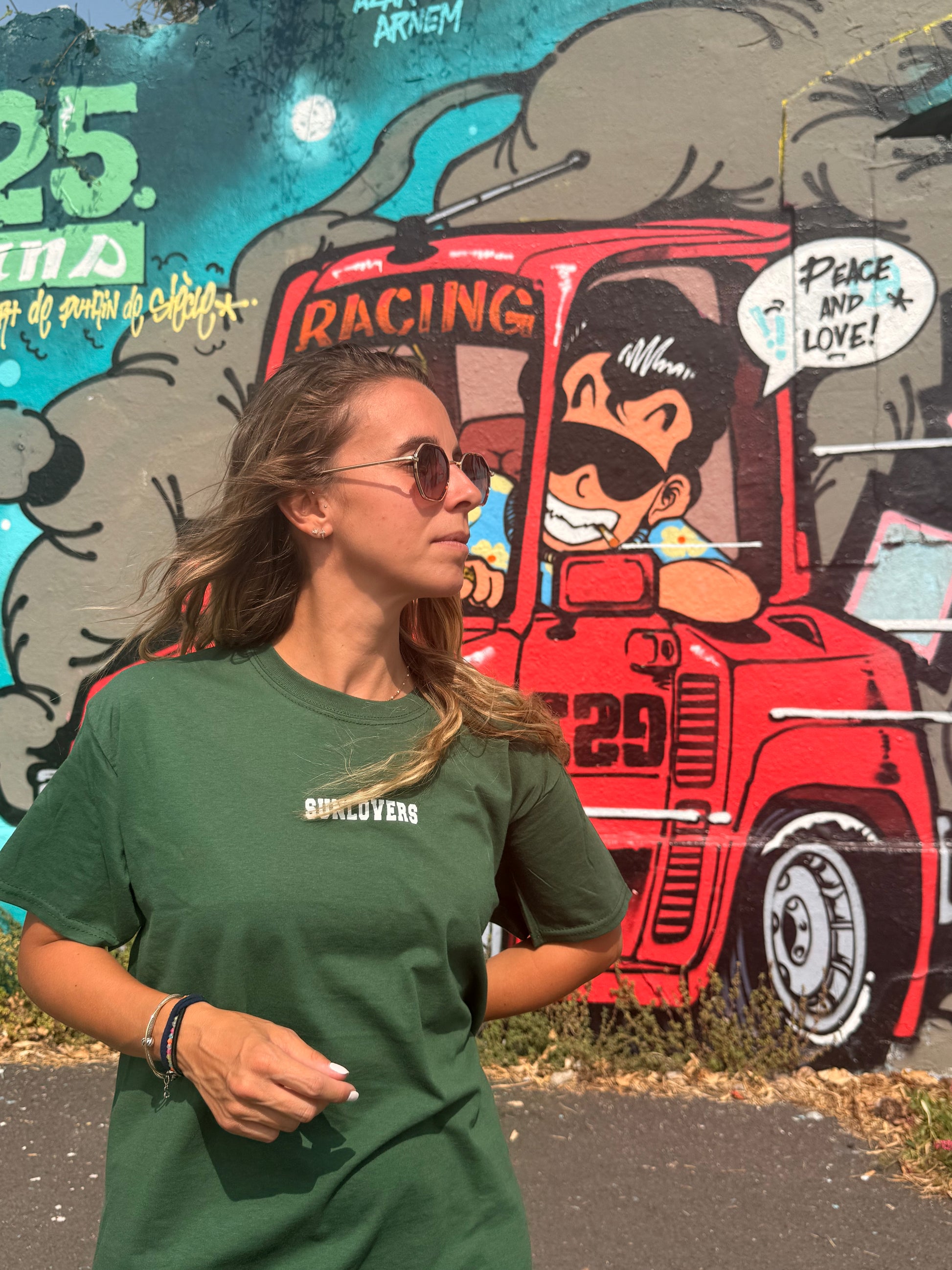 T-shirt Sunlovers Back2school Vert